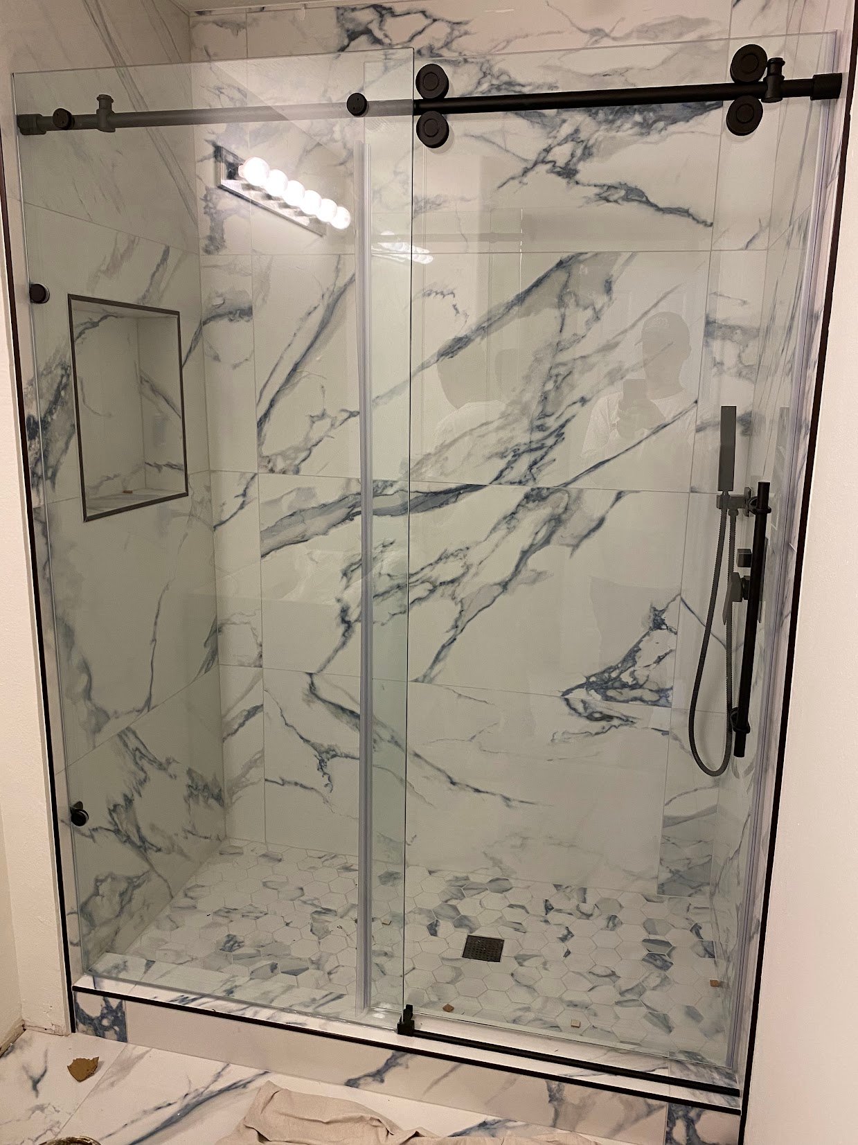 Tub to Walk-in Shower Conversion — Bathroom Remodeling in Houston TX