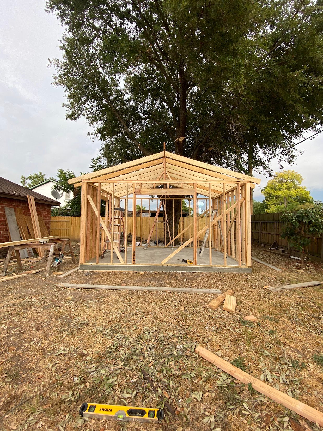 Outdoor Shed Framing — Framing and Decks in Spring, TX