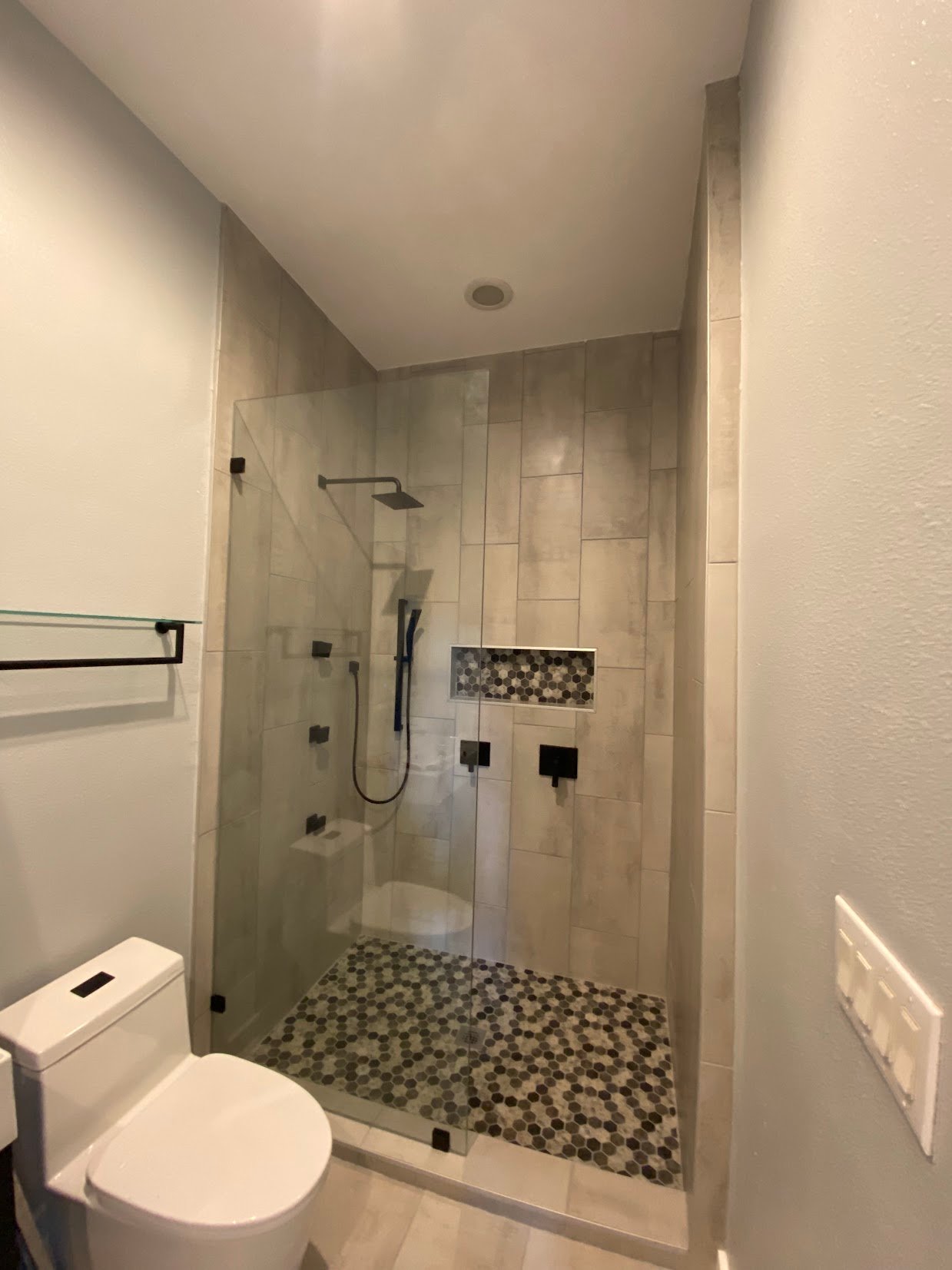 Tub to Walk-in Shower Conversion — Bathroom Remodeling in Humble, tx